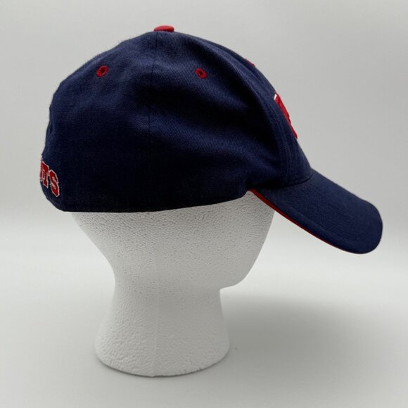 New York Giants NY Embroidered Baseball Cap Adjustable Blue & Red - Picture 4 of 9